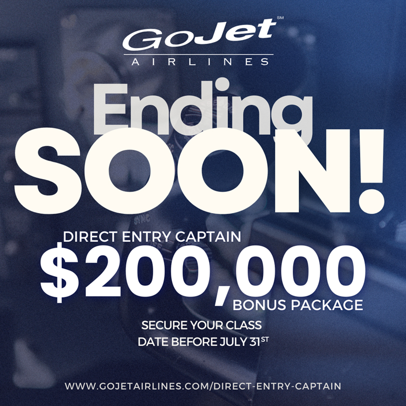 GoJet - DEC Bonus Ending Soon