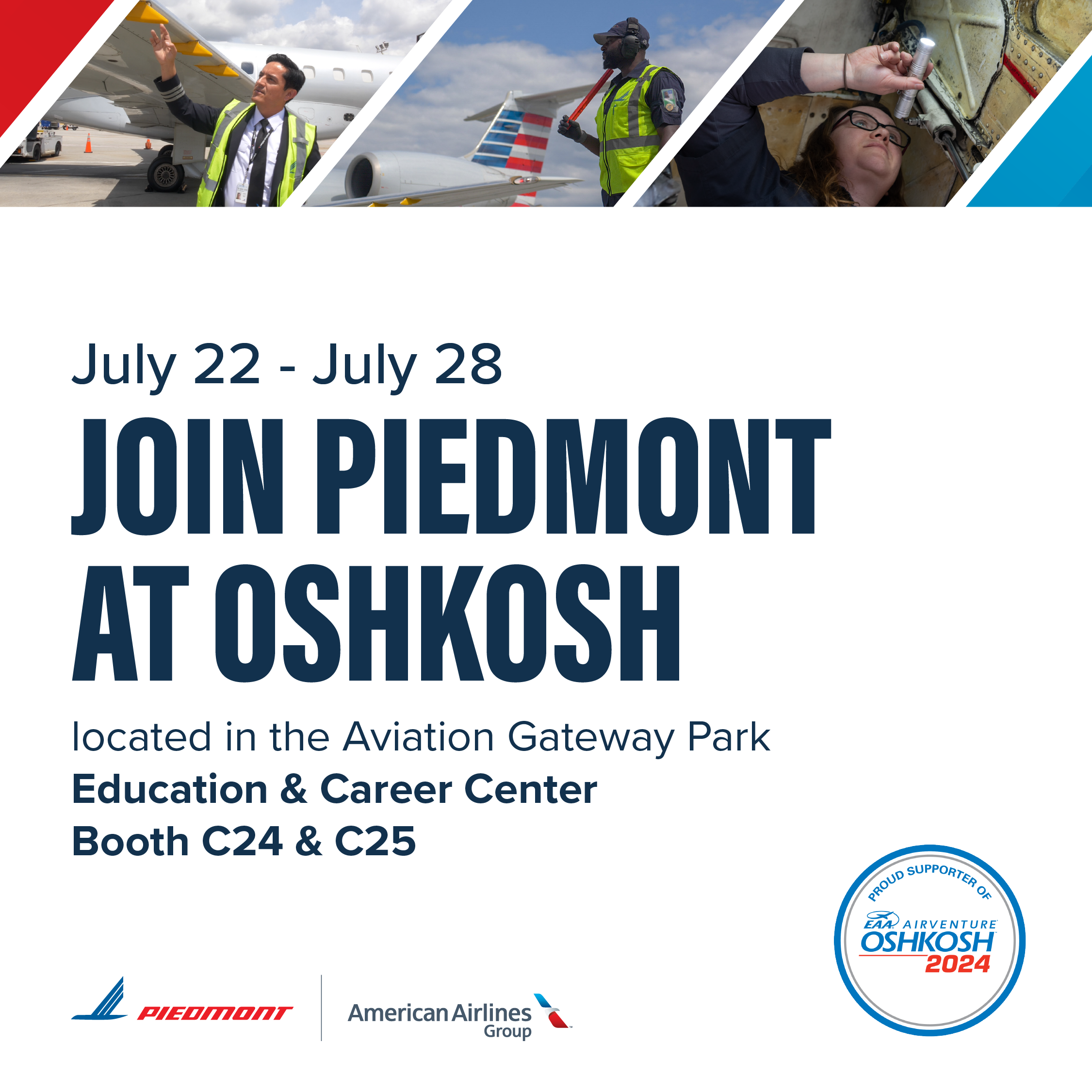 Piedmont Airlines- OSHKOSH